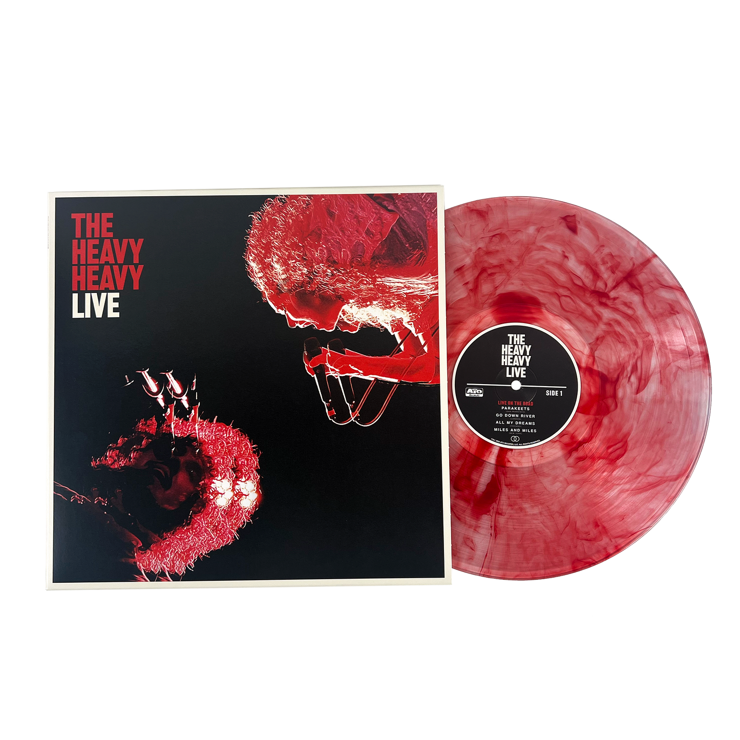 The Heavy Heavy Live Electric Red Vinyl UK