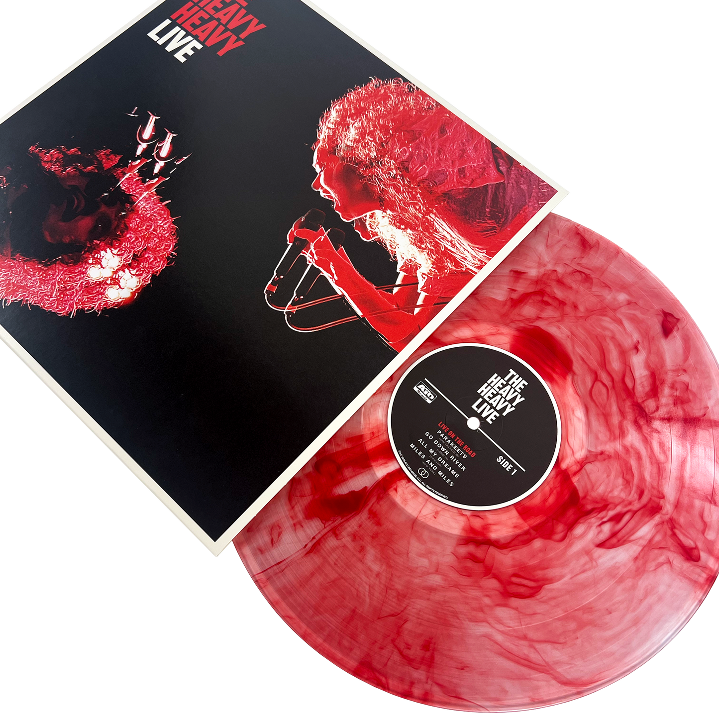 The Heavy Heavy Live Electric Red Vinyl UK