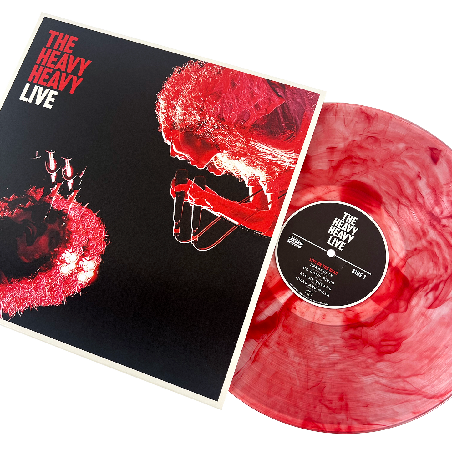 The Heavy Heavy Live Electric Red Vinyl UK