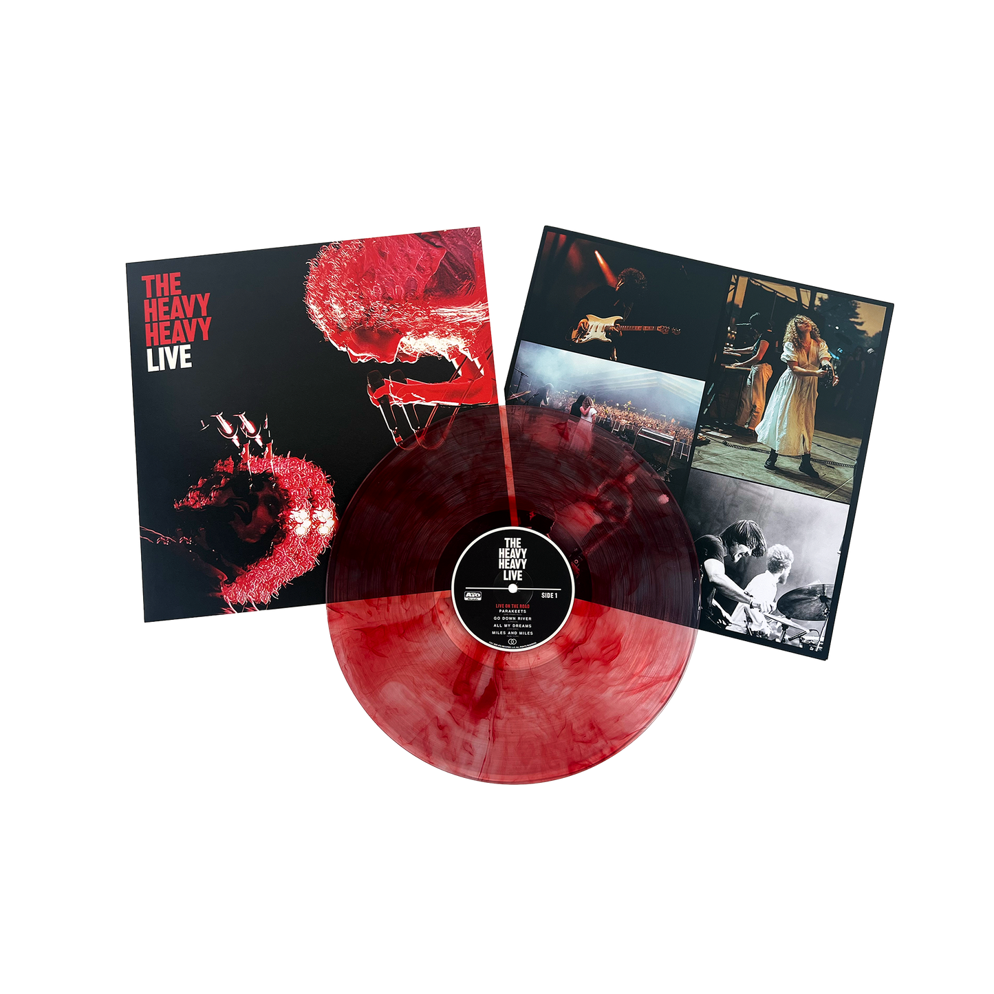 The Heavy Heavy Live Electric Red Vinyl UK