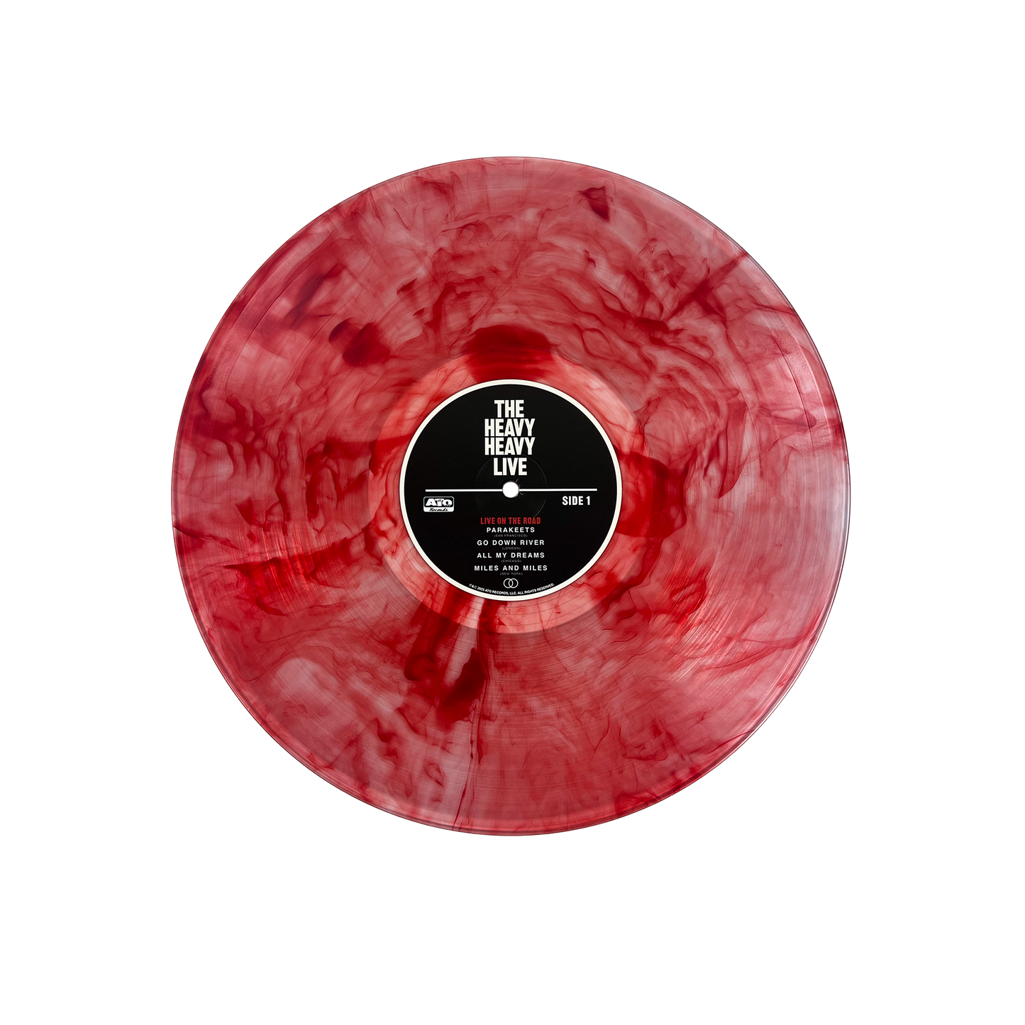 The Heavy Heavy Live Electric Red Vinyl UK