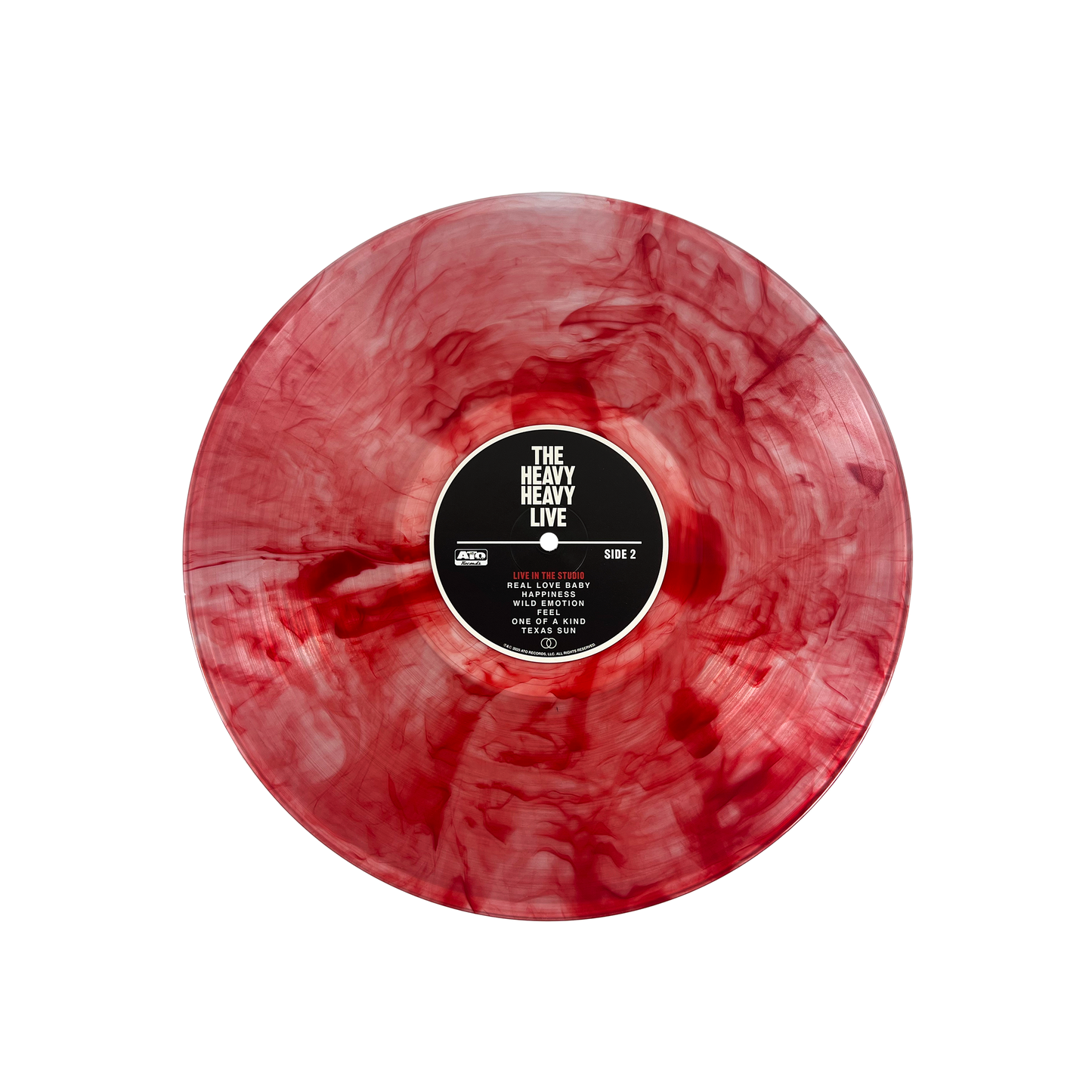 The Heavy Heavy Live Electric Red Vinyl UK