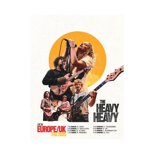 A2 UK/EU 2025 Tour Poster